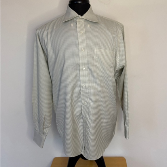 Nordstrom Other - Nordstrom Men's Black and White Checkered Dress Shirt Size 16/33